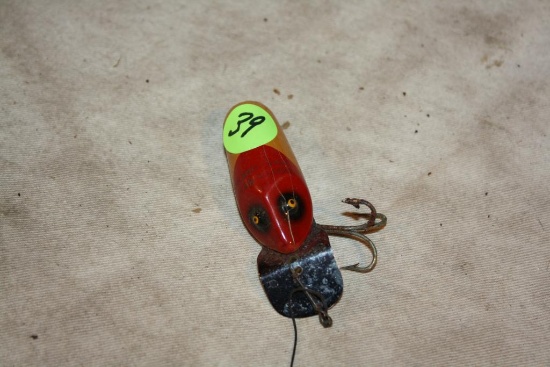 Antique South Bend Dive o Reno Wood Lure