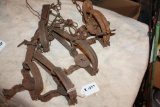 5 Antique Victor Animal Traps