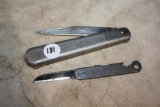 Big Chief and Phillips 66 Pocket Knives