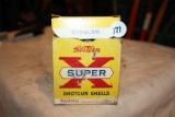 Rare Antique Western Super X 28 Ga. Shell Box