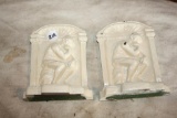 Pair of Iron Antique Book Ends