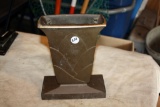 Rare Bronze/Brass Tulip Vase, 8.5