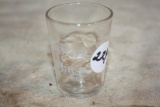 Rare Shot glass, Otto-Pete-Bill at Koehn's