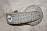 Antique Waterloo Foundry Co. Rain Cap U-1-2