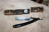 Rare Antique Straight Razor, Hibbard Spencer Bartlett & Co.