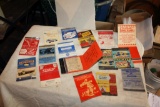 Great Lot of Old Match Books