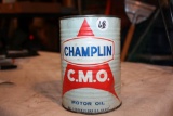 Antique Champlin C.M.O. Quart Oil Can