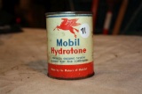 Antique Mobil Oil Tin Can