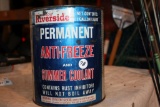 Riverside Antifreeze Tin Can