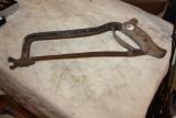 Rare Cast Iron Keen Kutter Hacksaw