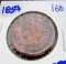 1854 braided hair large cent