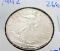 1942 walking liberty half dollar