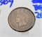 1909 indian head cent with full liberty and diamonds visible