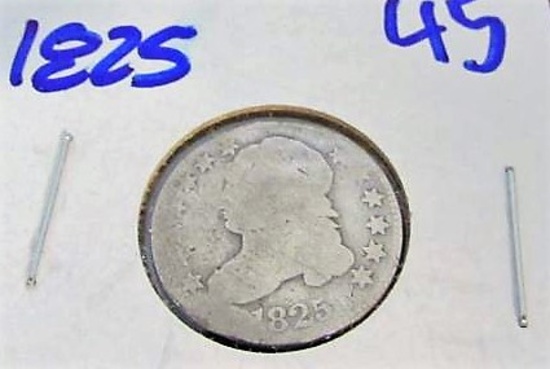 1825 bust dime