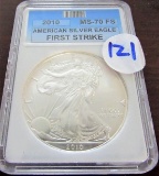 2010 American silver Eagle First Strike