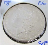 1881-o morgan silver dollar