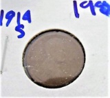 1914-s semi key date wheat cent