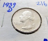 better date 1939-d washington quarter