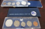 1966 and 1967 special mint sets.
