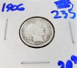 1906 barber dime