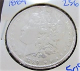 1889 morgan silver dollar