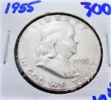 1955 FRANKLIN HALF DOLLAR