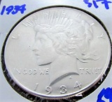 1934 PEACE DOLLAR