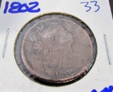 1802 Draped Bust Large Cent