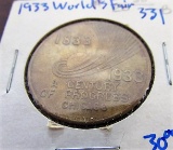 1933 world's fair in chicago advertising token