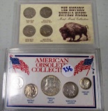 THE HISTORIC BUFFALO NICKEL MINT MARK COLLECTION AND AMERICAN OBSOLETE COLLECTION.