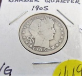 1905 Barber Quarter