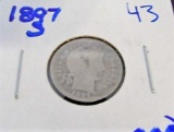 1897-S Barber Dime