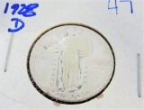 1928-D standing liberty Quarter