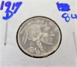 1917-D SEMI KEY DATE BUFFALO NICKEL