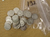 25 Franklin Half Dollars