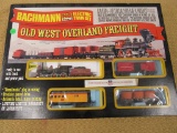 Old West Overland Freight Bachman Ho Electric Train Set