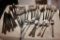 Great Lot of Silverware, inlaid