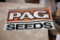 Vintage PAG Seeds Magnetic Sign