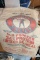 Antique Archer Cloth Linseed Oil Feed Sack