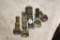 (5) Antique Brass Hose Watering Nozzles