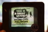 Rare Glass Movie Slide, Cinema Scope