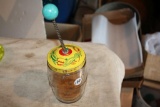Rare Glass Food Chopping/Measuring Jar