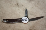 Vintage Sabre 2 Blade Folding Knife