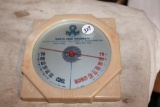 Rare Early Plastic Wertz Feed Products Thermometer