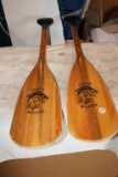 (2) Short Advert. Oars/Paddles