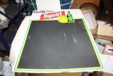 Vintage Squirt Tin Sign, 20x28