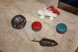 Group of Vintage Toys-Tin, Friction, Yo-yo's, more