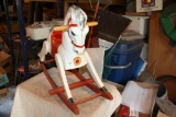 Vintage Harry the Hairless Horse Riding Toy