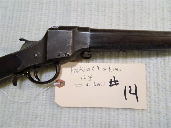 Hopkins & Allen Arms 12 ga