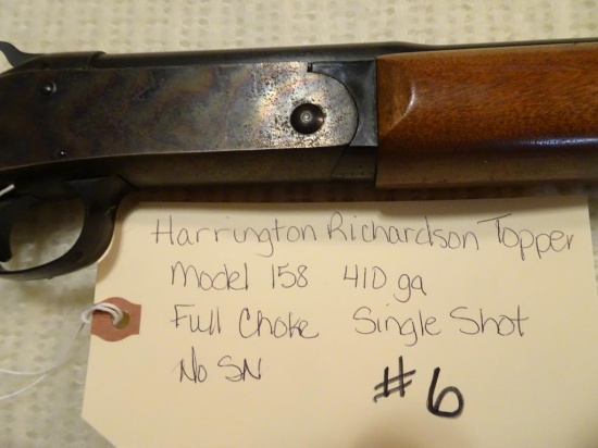Harrington Richardson Topper Model 158 410 ga
